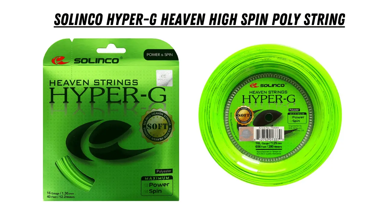 Club Player Hybrid - Solinco Hyper-G and Prince synthetic gut for the best hybrid string setup