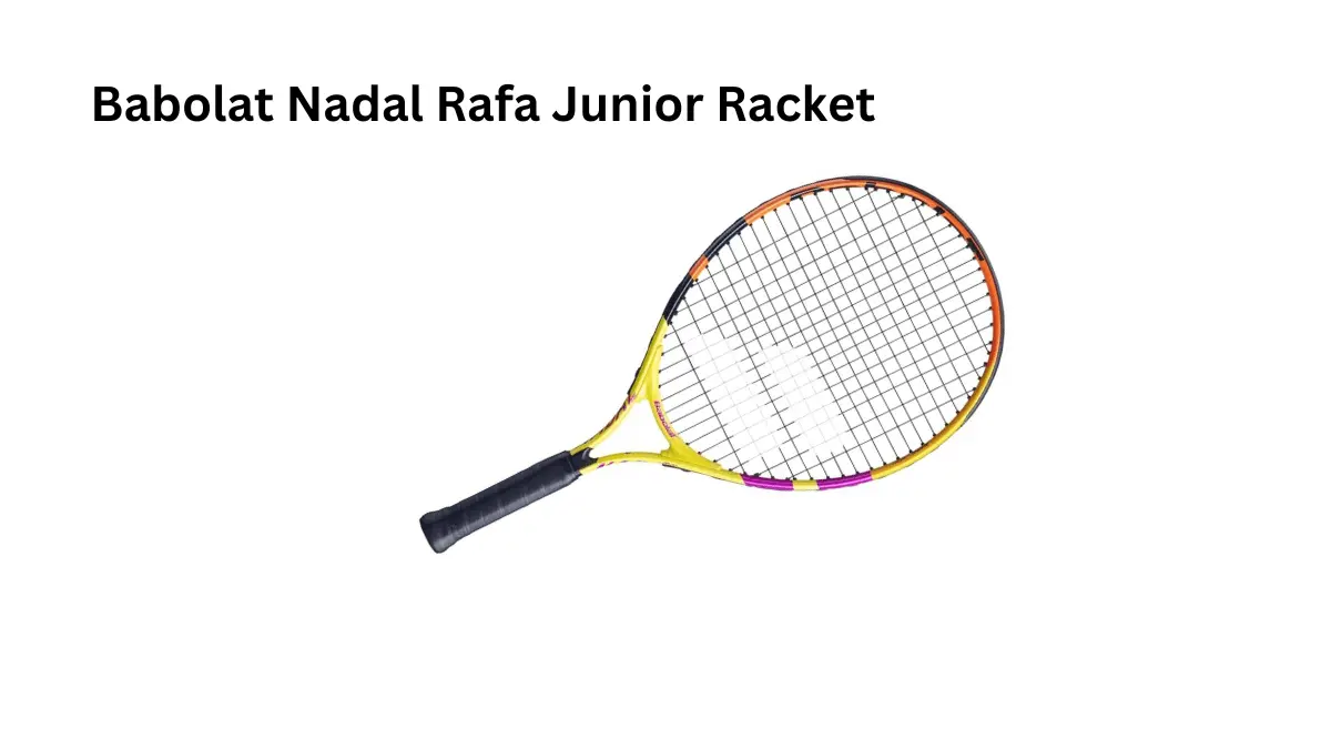 Babolat Nadal Rafa Junior - spin-friendly frame rated the best tennis racket for juniors playing aggressively