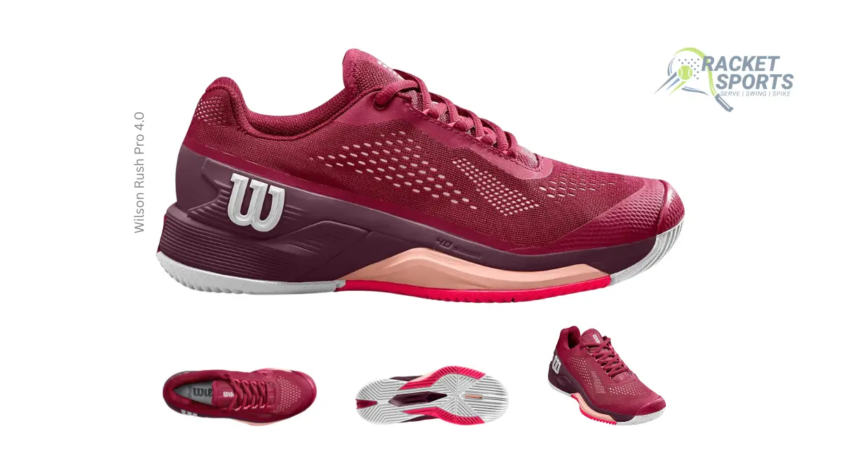 Wilson Rush Pro 4.0 tennis shoes - most durable tennis shoes