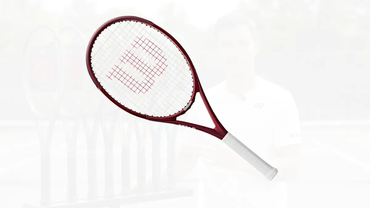 Wilson Triad Five - comfortable three-piece frame, the best oversize tennis racket for arm protection