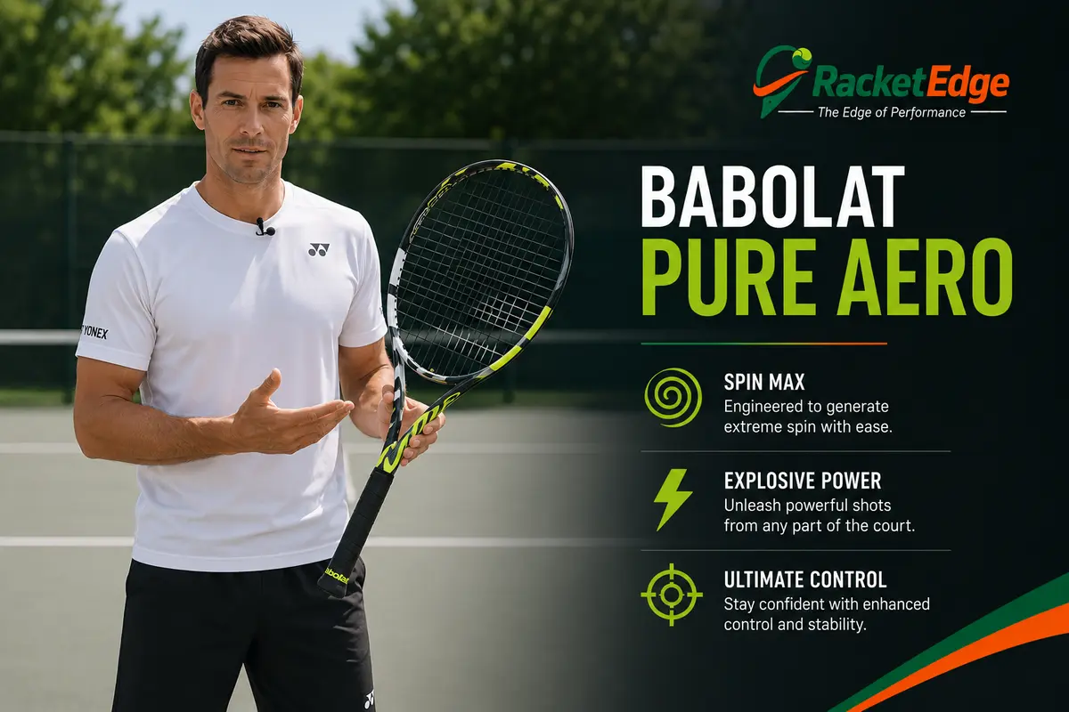 Babolat Pure Aero Junior 26 tested on court