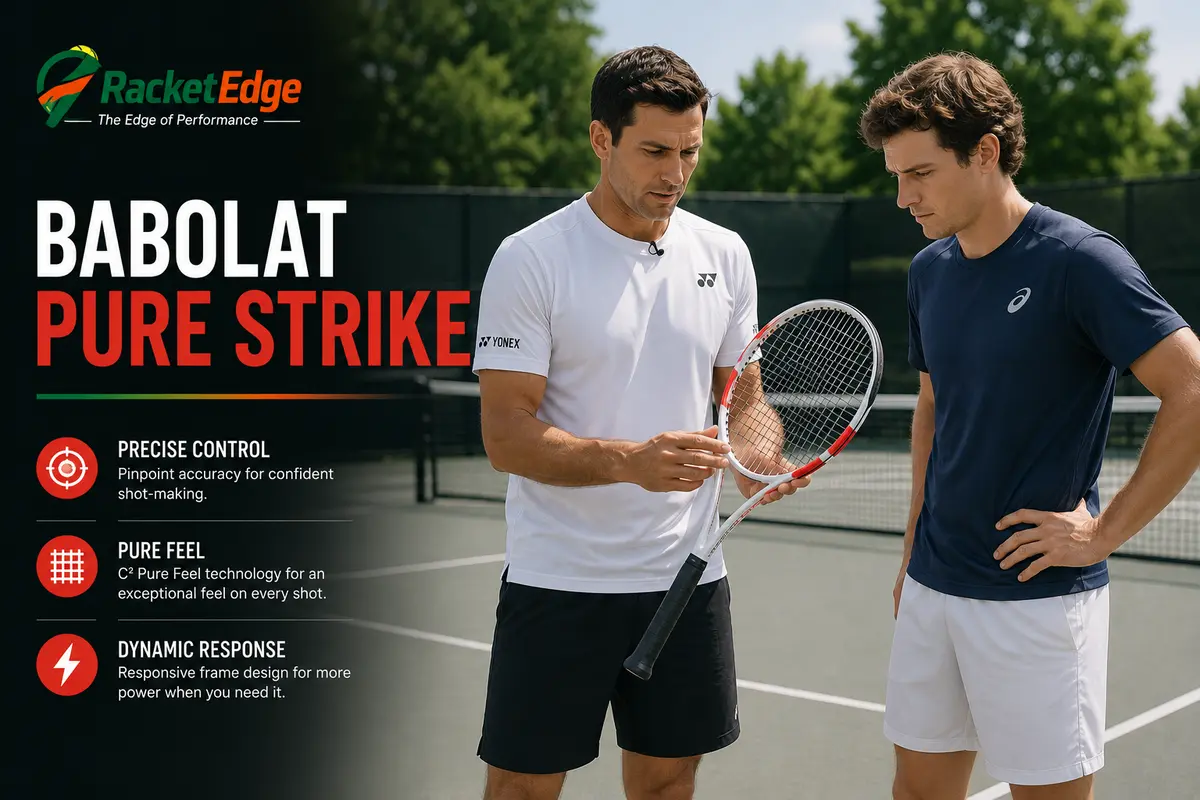 Babolat Pure Strike 98 - control-oriented frame from the best Babolat tennis racket 2026 line